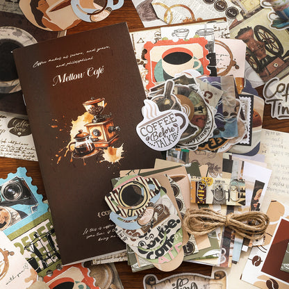 Time Silhouette Series Sticker 4pcs