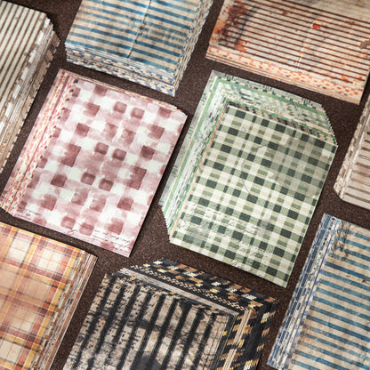 Time Weave Patterns Paper 30pcs