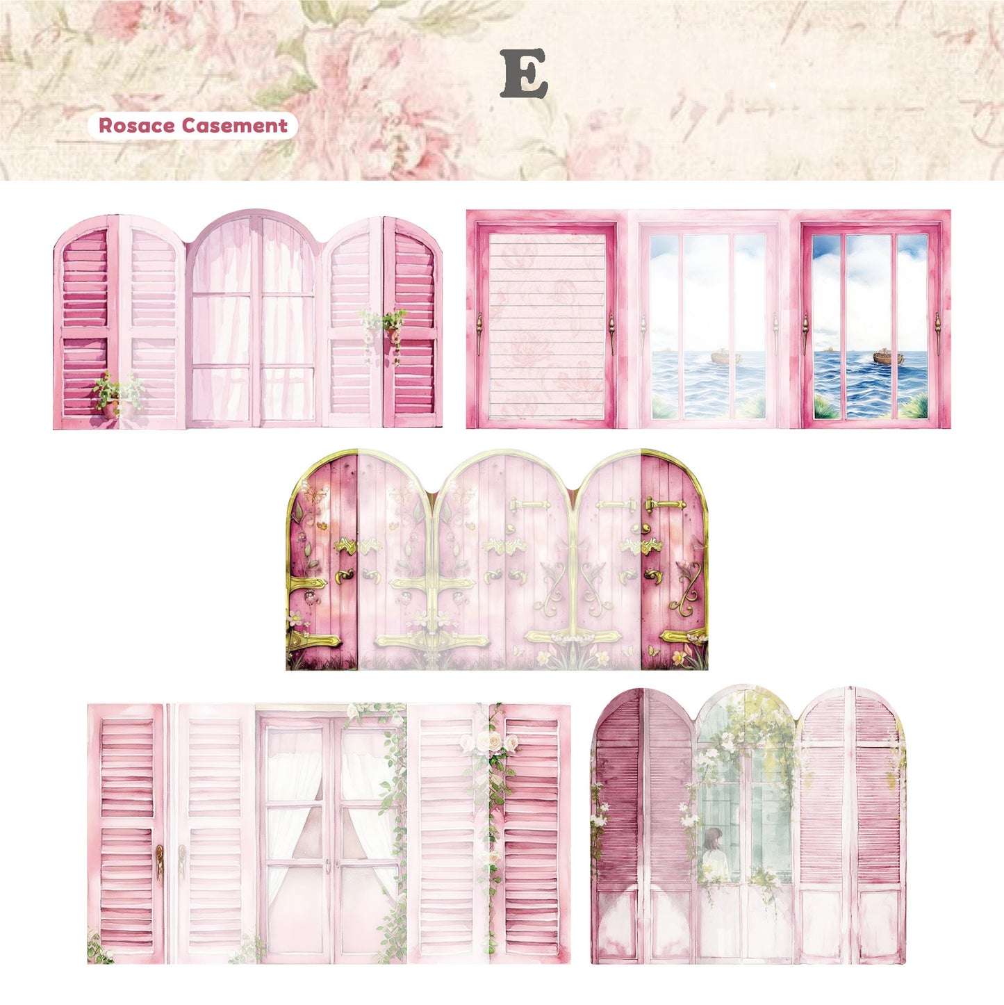 The Window Trap Sticker 10pcs