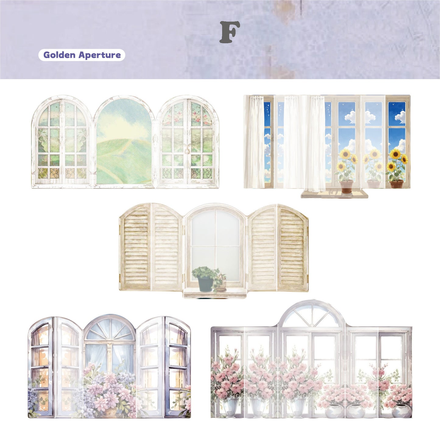 The Window Trap Sticker 10pcs