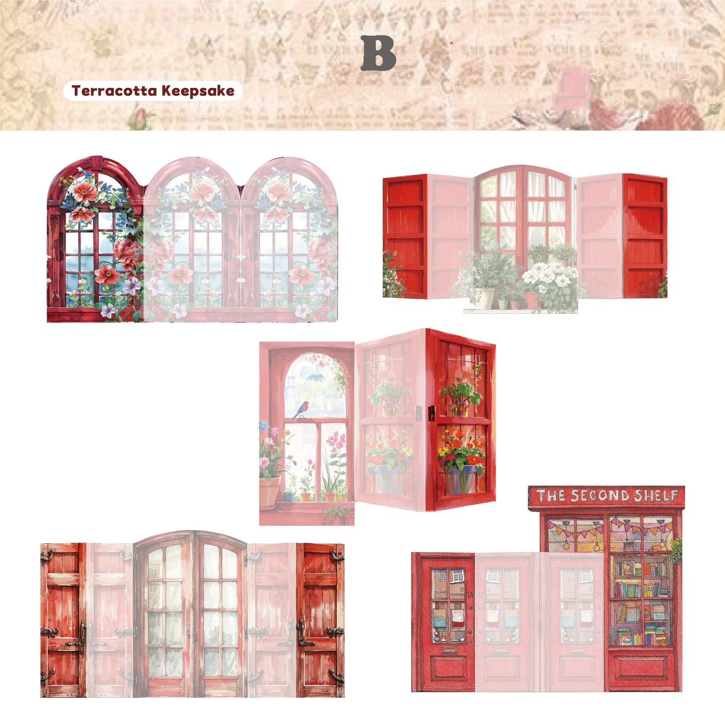 The Window Trap Sticker 10pcs