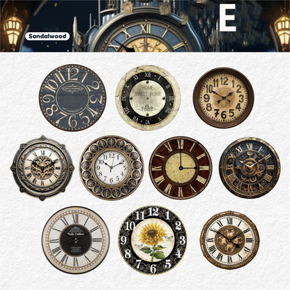 Time scale series sticker package Sticker 10pcs