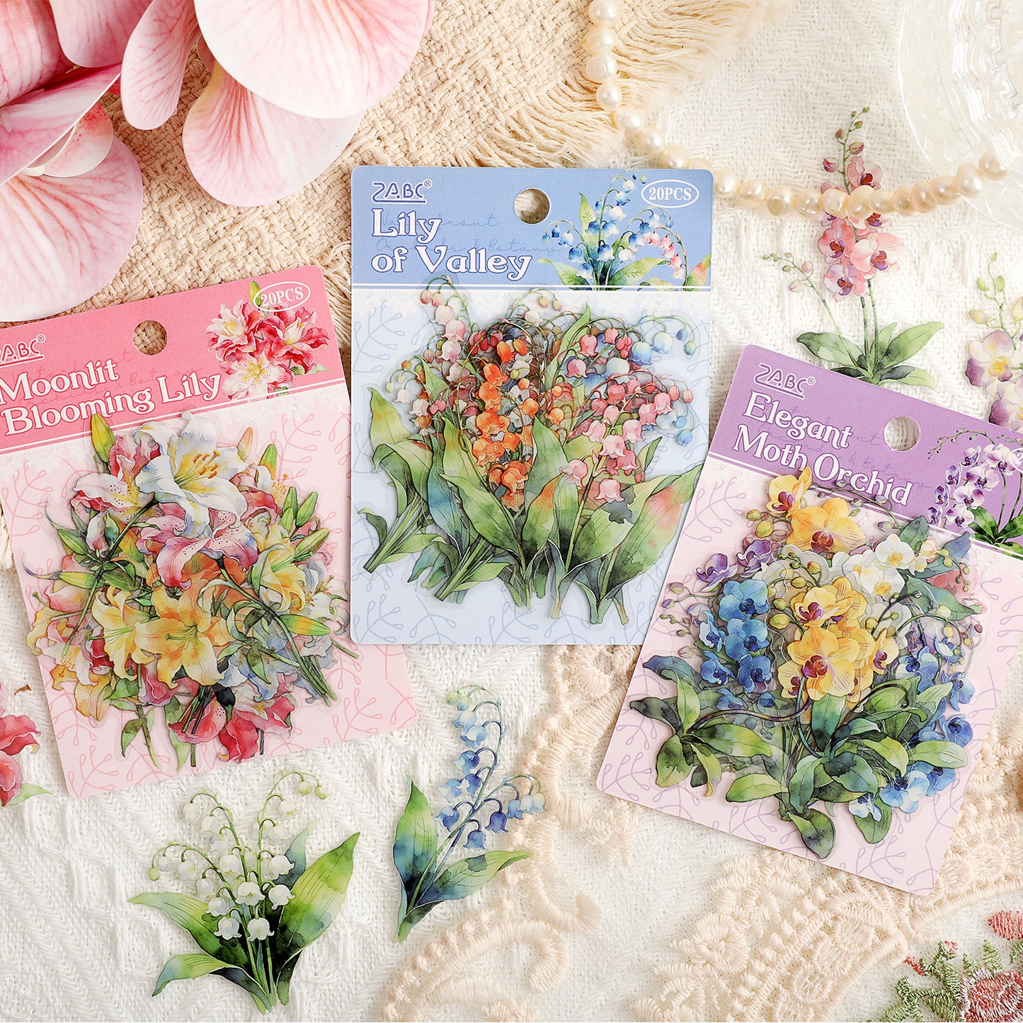 Tinglan Geass And Trees Sticker 20pcs