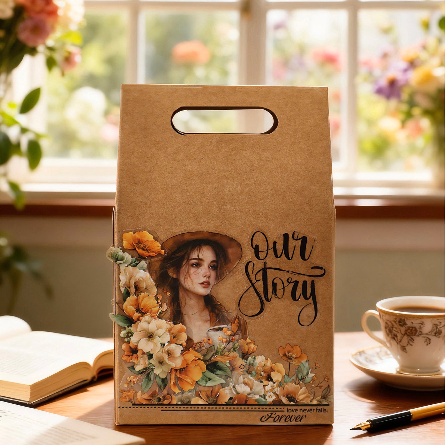 Tinted Silk Melody Sticker 15pcs