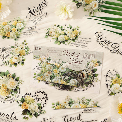 Tinted Silk Melody Sticker 15pcs