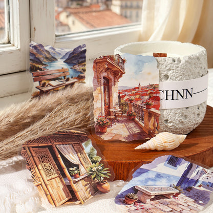 Town Wander Travel Notes Sticker 20pcs
