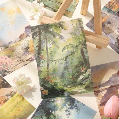 Town Wanderer's Journal Paper 6pcs