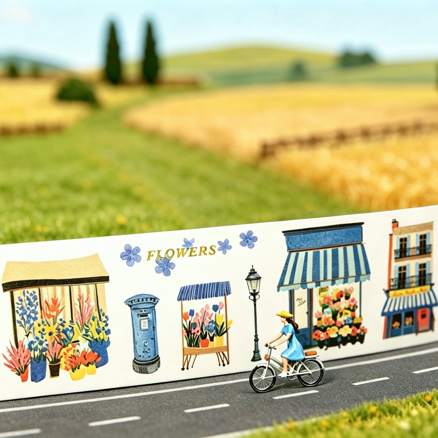 Towns along the way All Tape