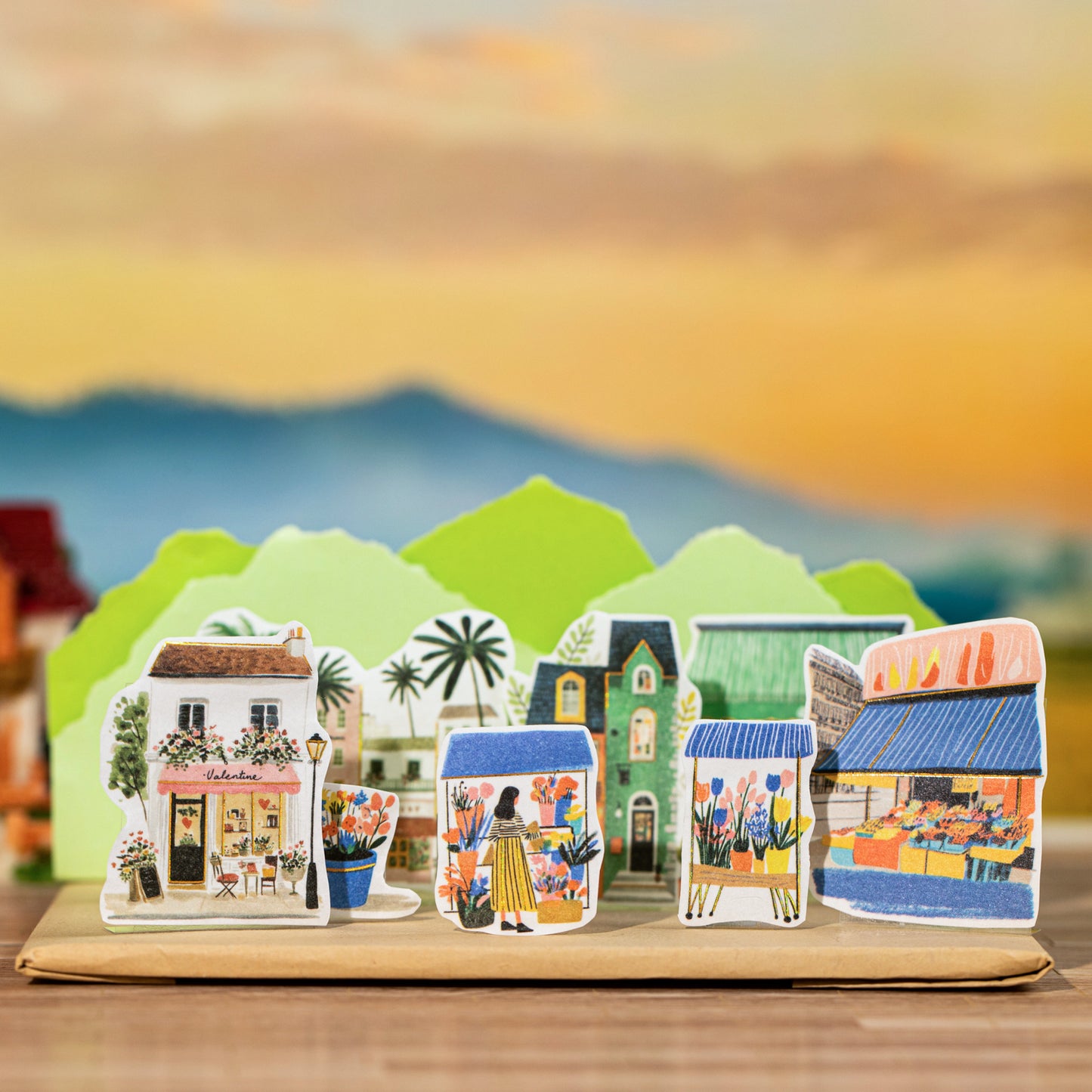 Towns along the way All Tape