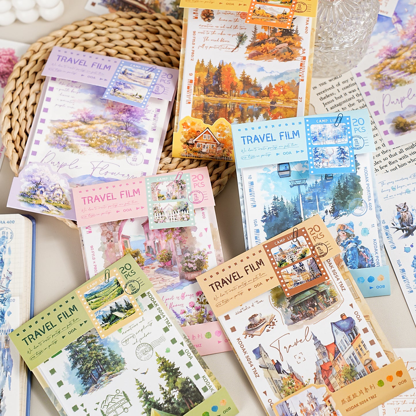 Travel Film Sitcker 20pcs