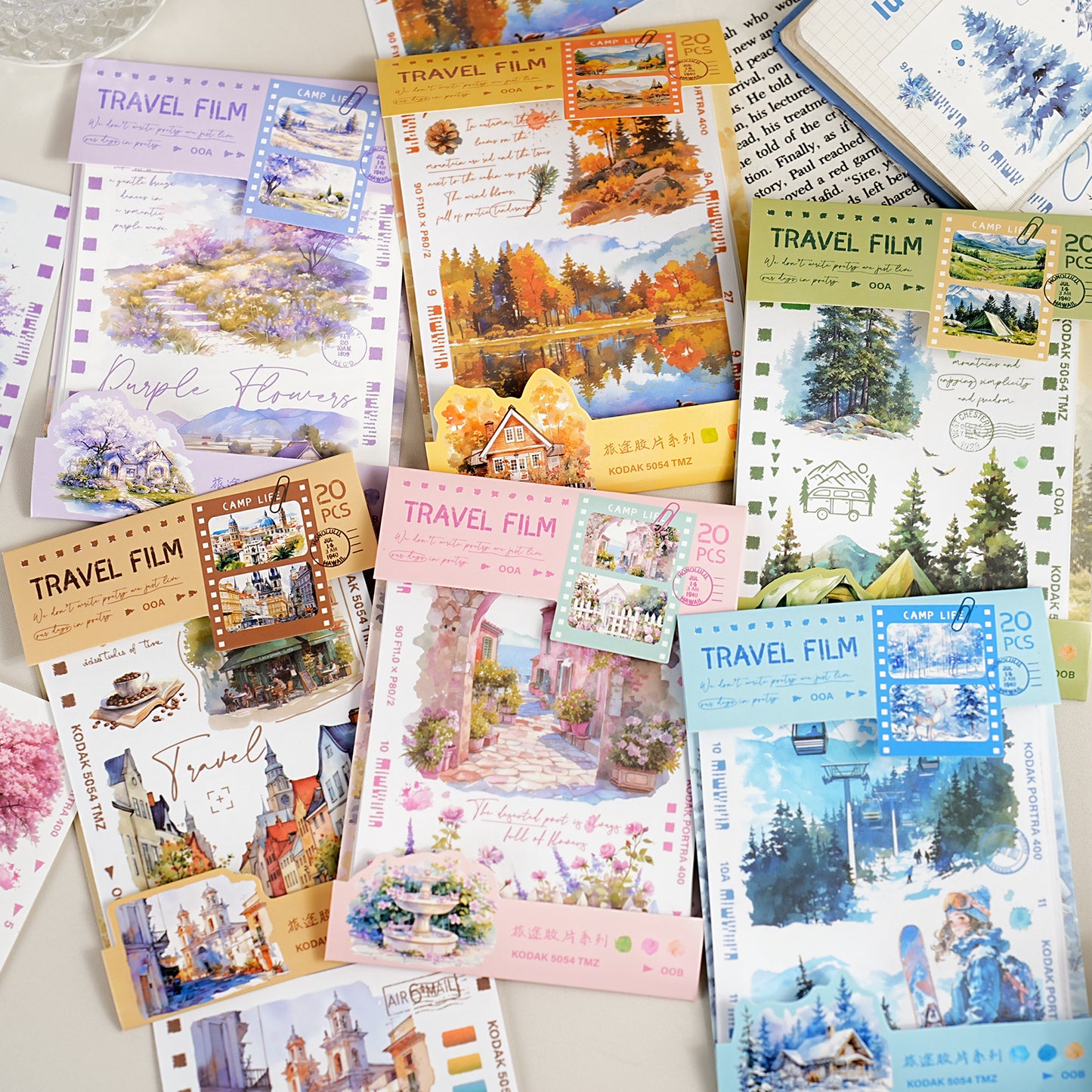 Travel Film Sitcker 20pcs