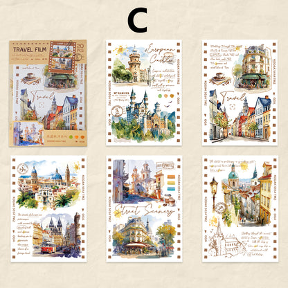 Travel Film Sitcker 20pcs