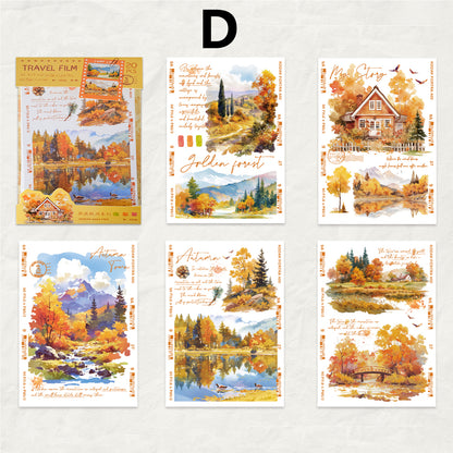 Travel Film Sitcker 20pcs