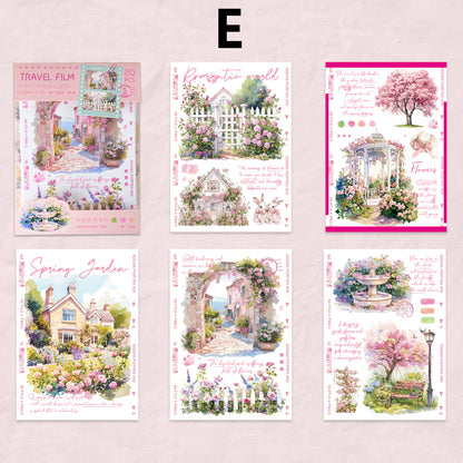 Travel Film Sitcker 20pcs