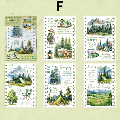 Travel Film Sitcker 20pcs