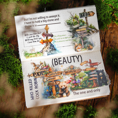 Travel Guide Sticker 15pcs