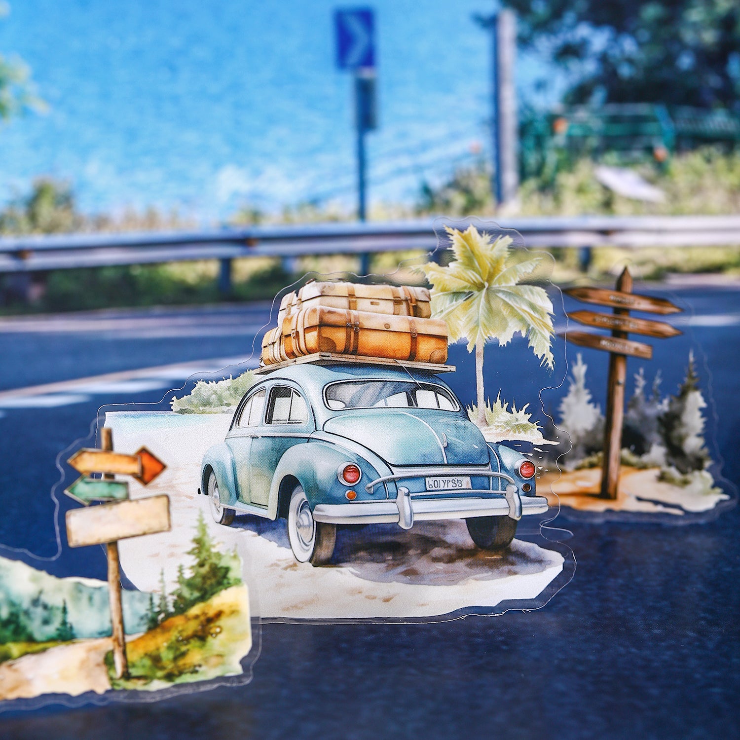 Travel Highway Sticker 30pcs – Estarcase