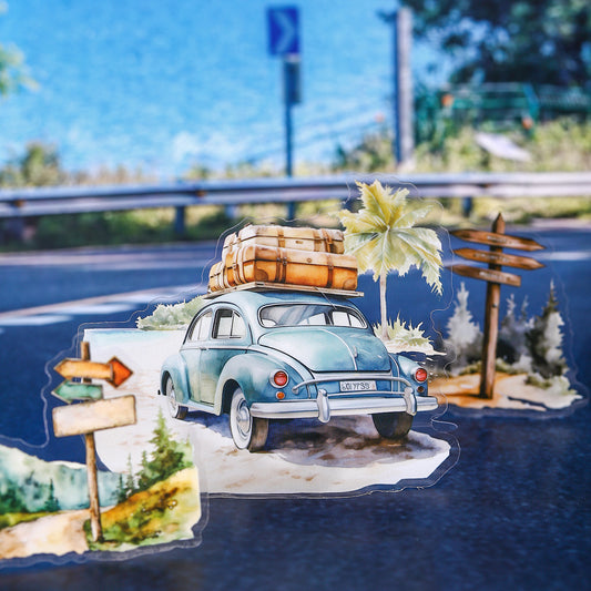Travel Highway Sticker 30pcs