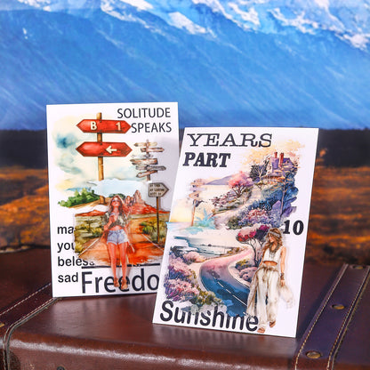 Travel Highway Sticker 30pcs