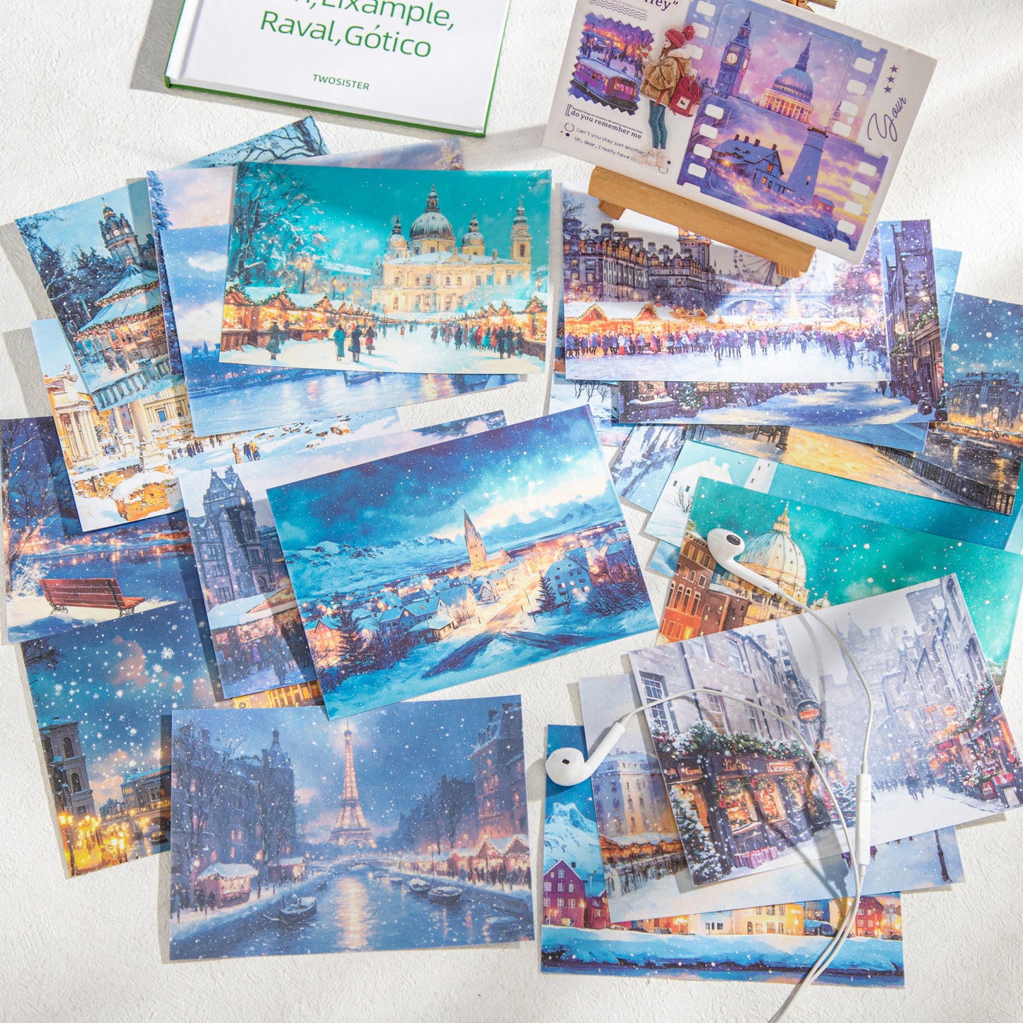 Travel Winter Paper 10pcs