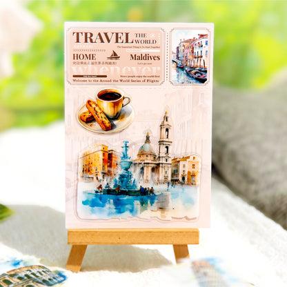 Travel the World Stickers 30pcs