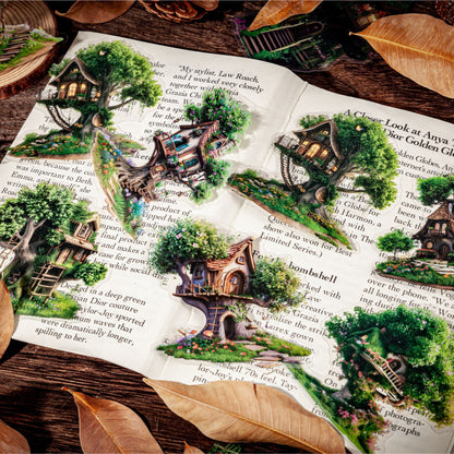 Tree House Stickers 16pcs