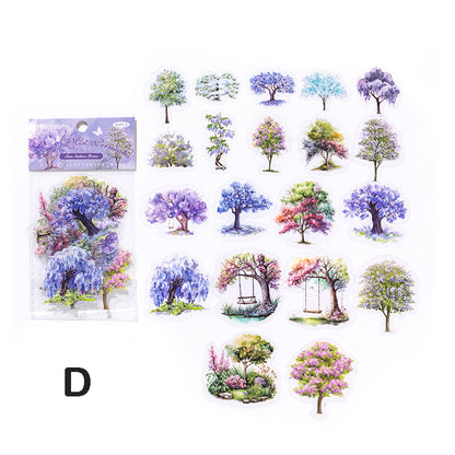 Tree Sticker 40Pcs