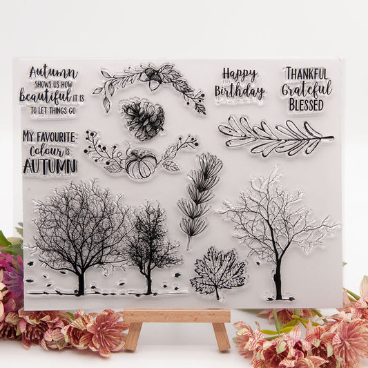 Tree Theme Stamps T1754