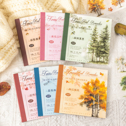 Tree And Branch Sticker 20pcs