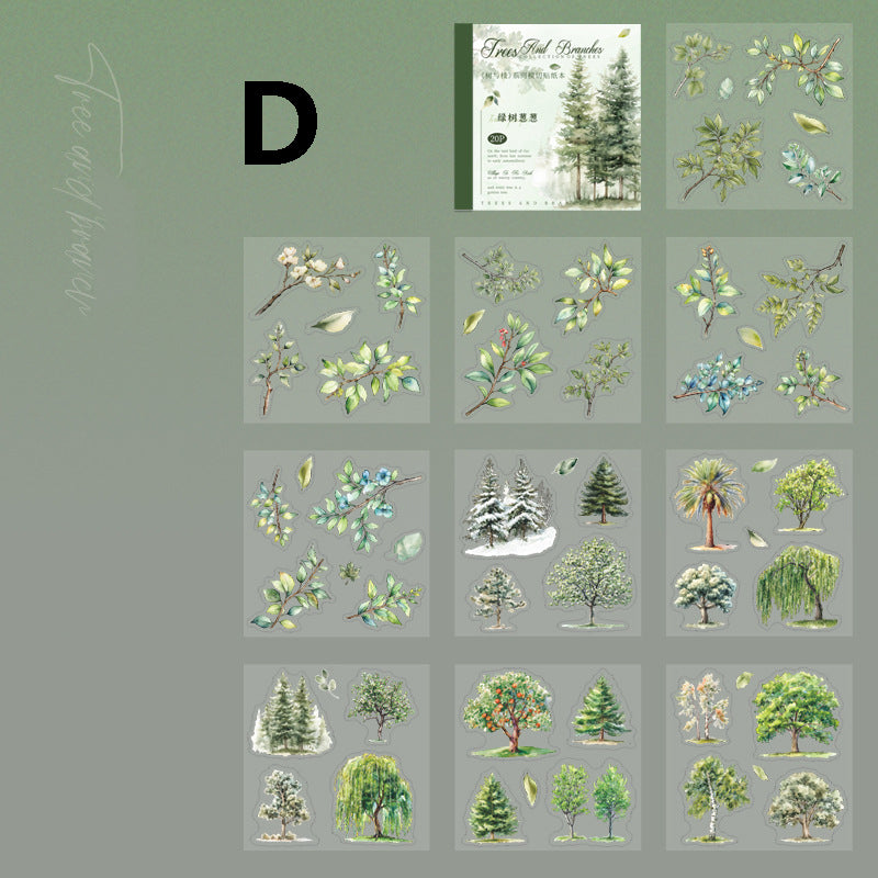 Tree And Branch Sticker 20pcs