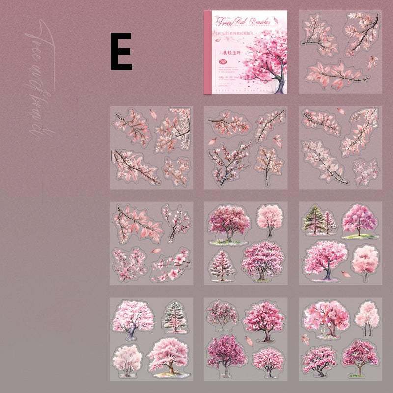 Tree And Branch Sticker 20pcs