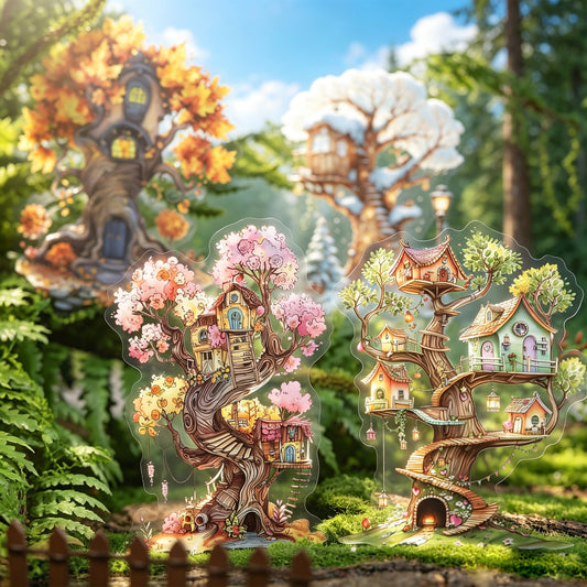 Treehouse Utopia Sticker 12pcs