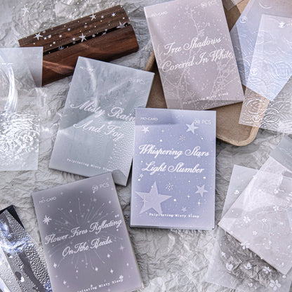 Trembling Mist Sleep Sticker 30pcs