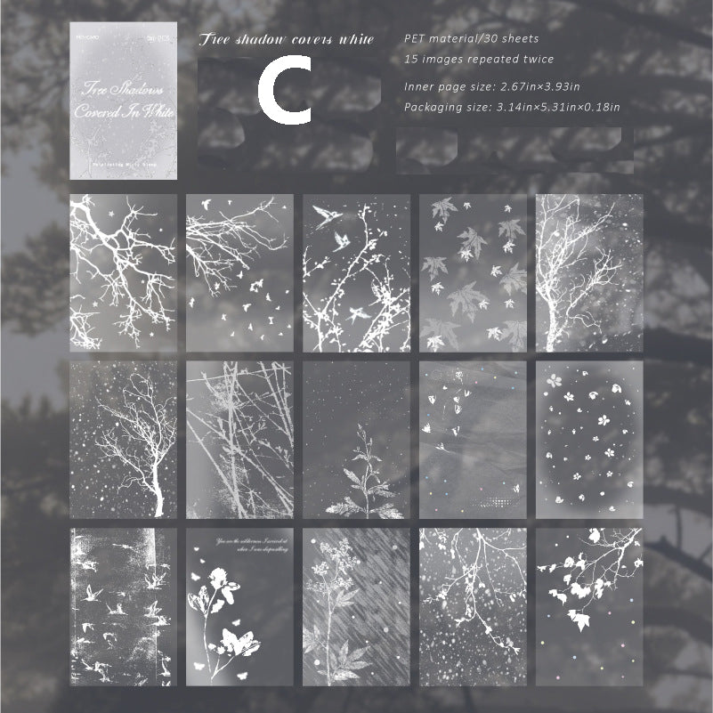 Trembling Mist Sleep Sticker 30pcs