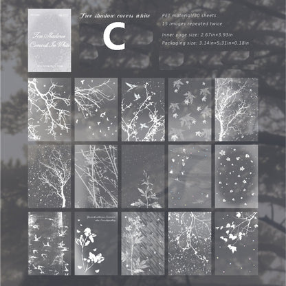 Trembling Mist Sleep Sticker 30pcs