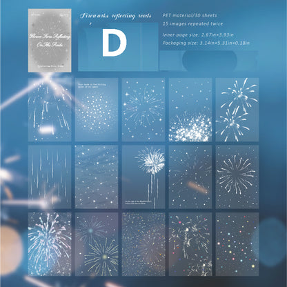 Trembling Mist Sleep Sticker 30pcs