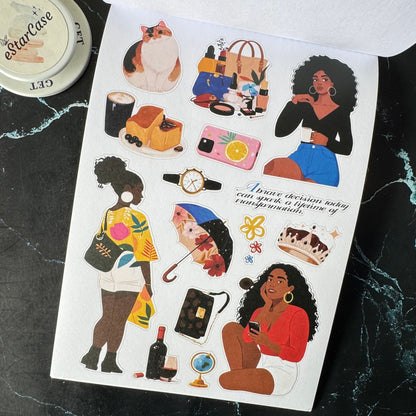 Trendy Beauties Sticker Book