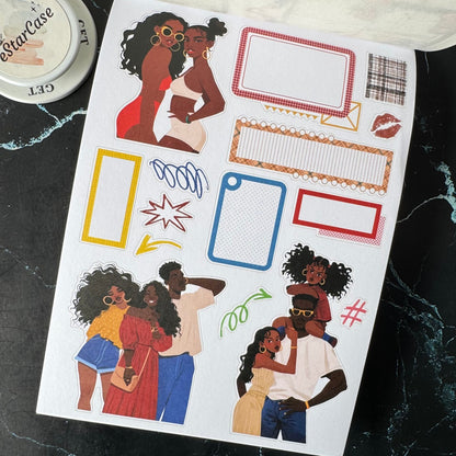 Trendy Beauties Sticker Book