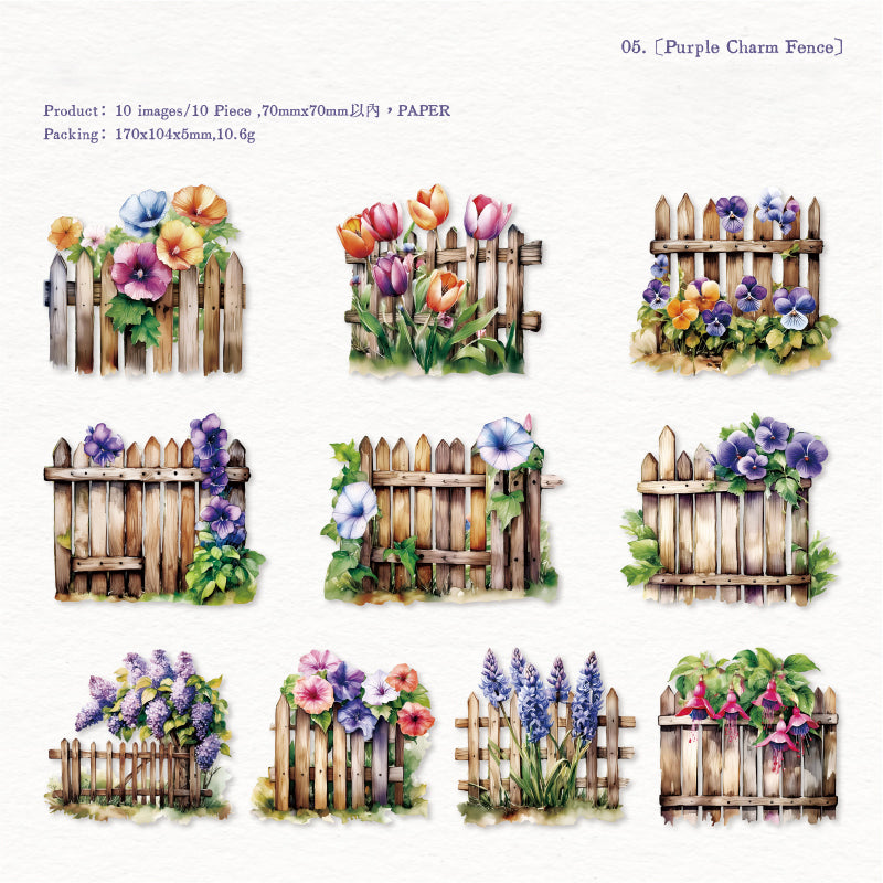 Twilight Manor Sticker 10pcs