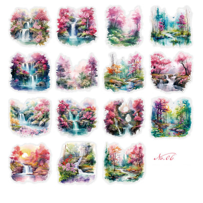 Twilight Woods Stickers 30pcs