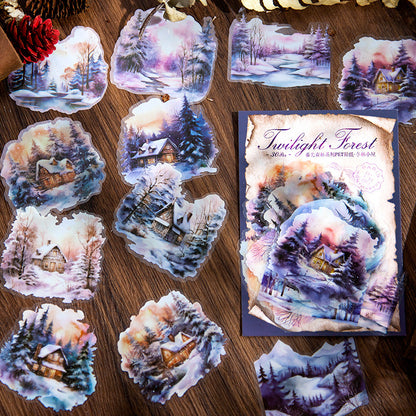 Twilight Woods Stickers 30pcs