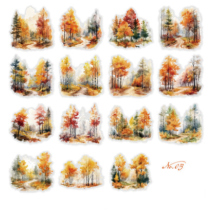 Twilight Woods Stickers 30pcs