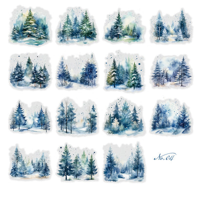 Twilight Woods Stickers 30pcs