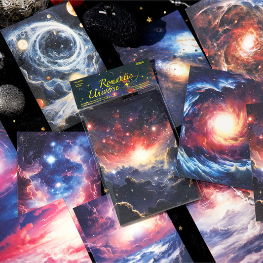 Universe Galaxy Paper 30pcs