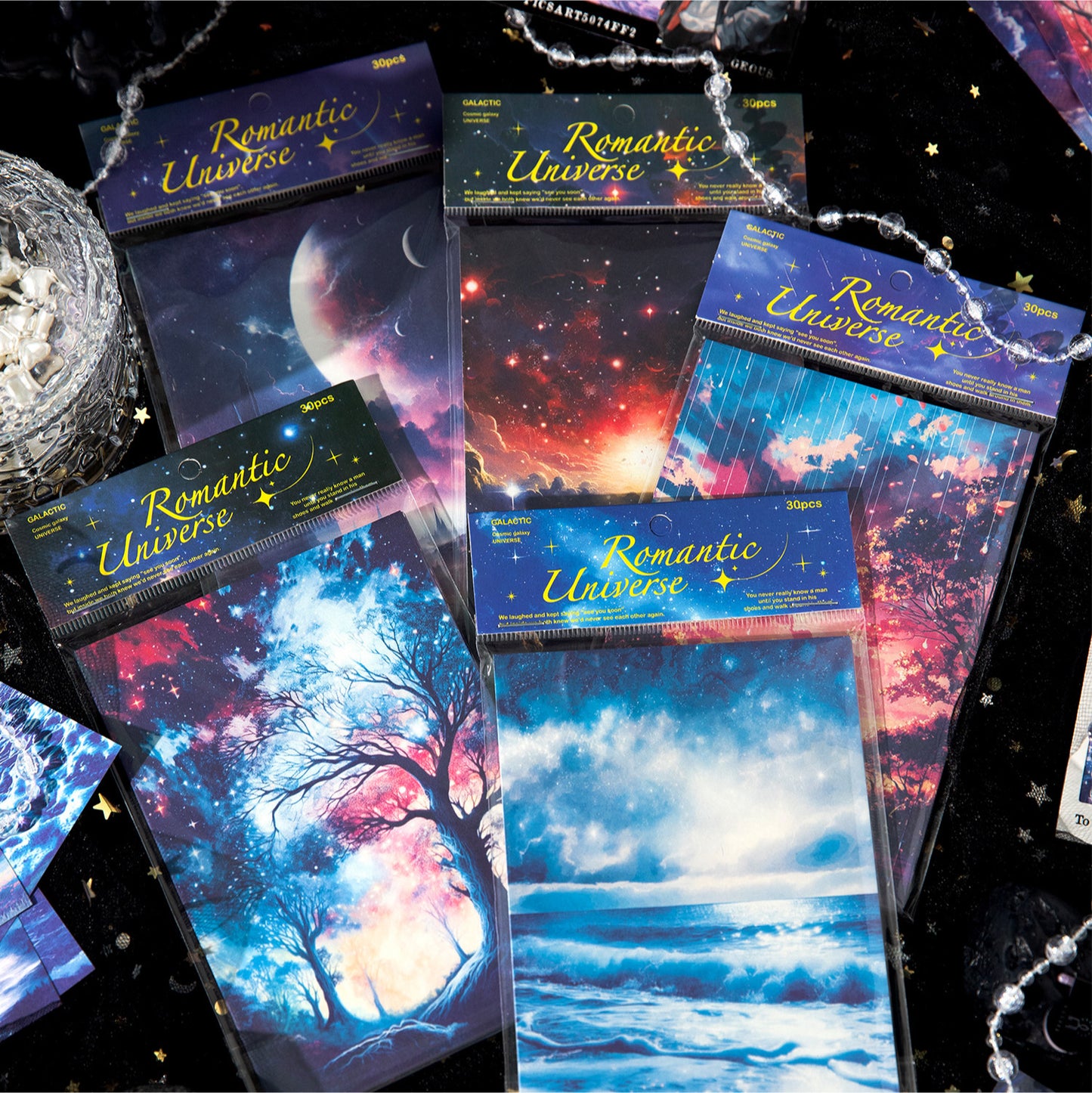 Universe Galaxy Paper 30pcs