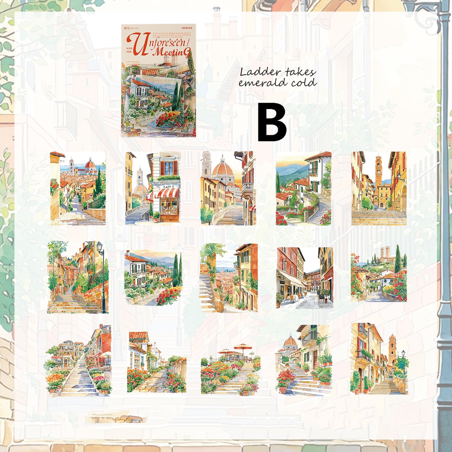 Unknow Encounter Stickers 15pcs