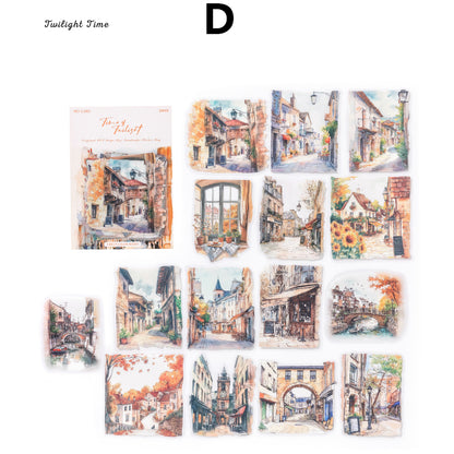 Urban City Color Sticker 15pcs