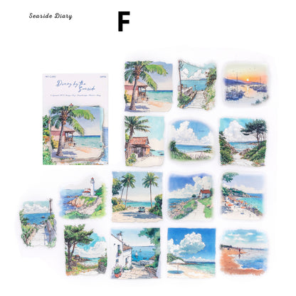 Urban City Color Sticker 15pcs