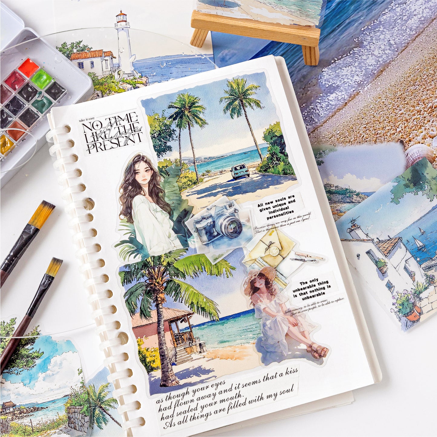 Urban City Color Sticker 15pcs