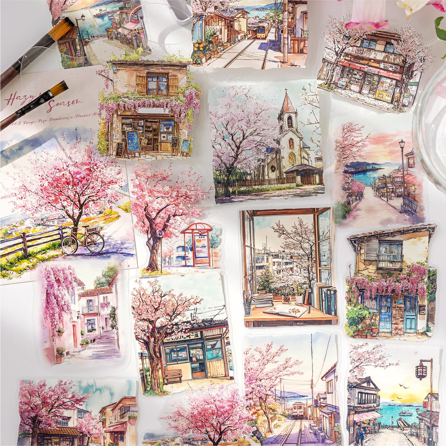 Urban City Color Sticker 15pcs